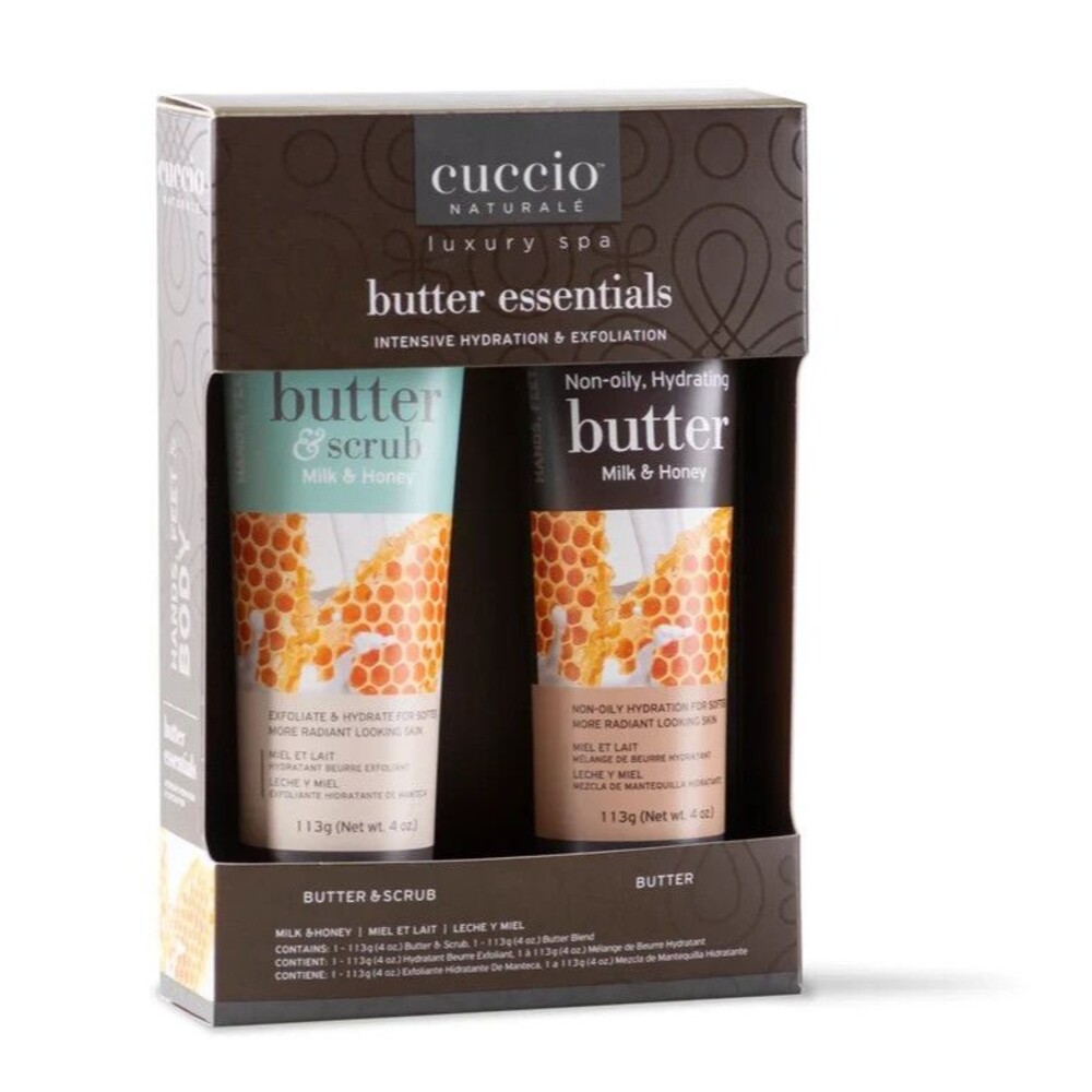 Cuccio Naturale Milk & Honey Butter Essentials Kit -New